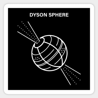 Dyson Sphere Scientific Concept Sticker